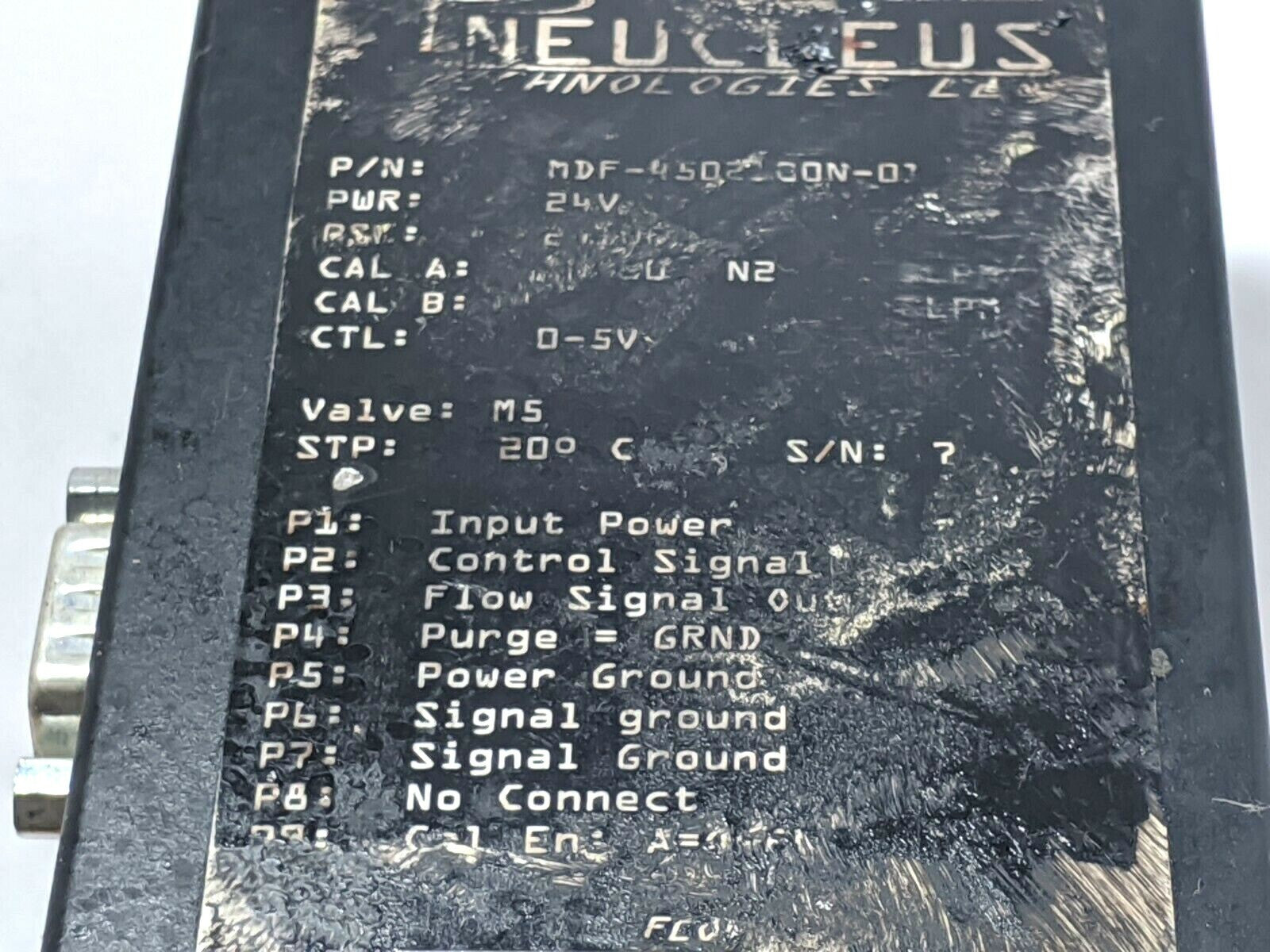 Pneucleus MDF-4502100N-01 Mass Flow Controller - Maverick Industrial Sales