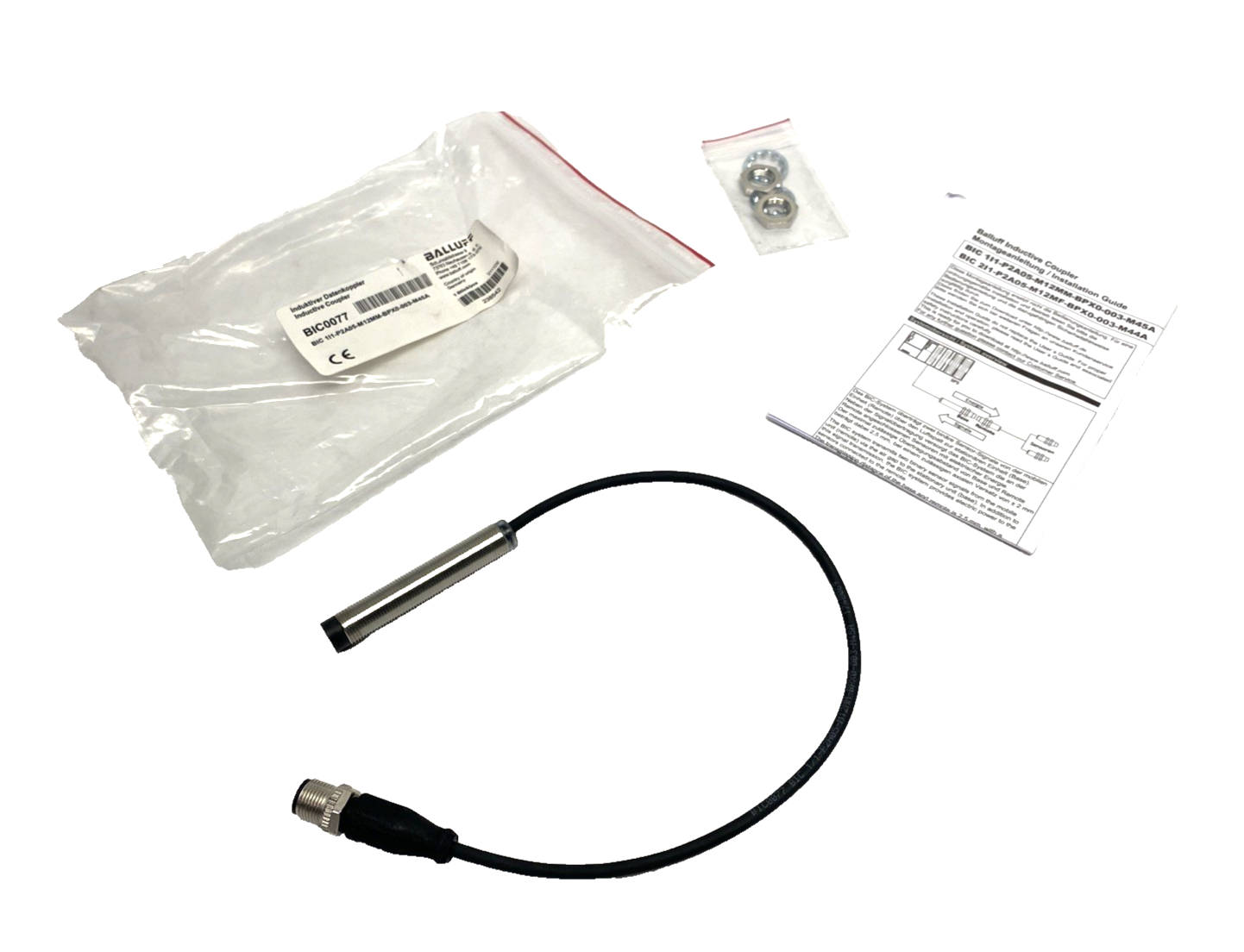 BIC 1I1-P2A05-M12MM-BPX0-003-M45A | Balluff BIC0077 Inductive Coupler - New - Maverick Industrial Sales