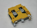 ABB 1SNA165114R1700 Ground Terminal Block Green/Yellow M6/8.P LOT OF 19 - Maverick Industrial Sales