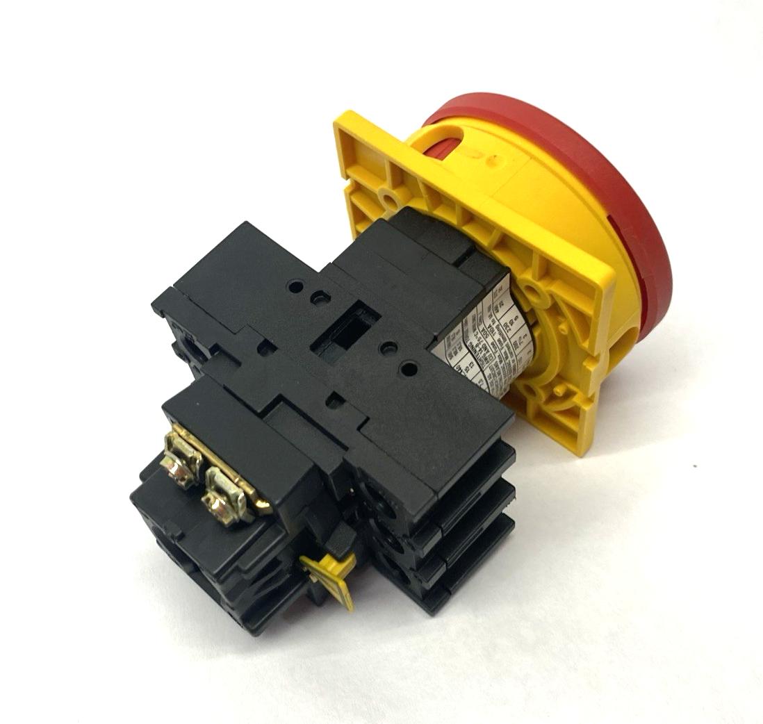 P1-32/EA/SVB | Eaton Moeller Emergency Main Switch 3-Pole Flush Mounting 081438 - Used - Maverick Industrial Sales