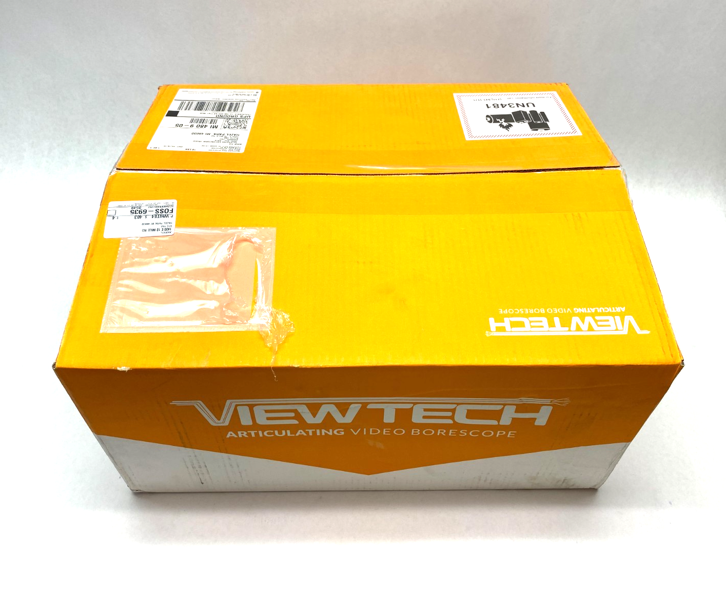 Viewtech VJ-4 Articulating Video Borescope, Measurement, Touchscreen/Stylus Int - Maverick Industrial Sales