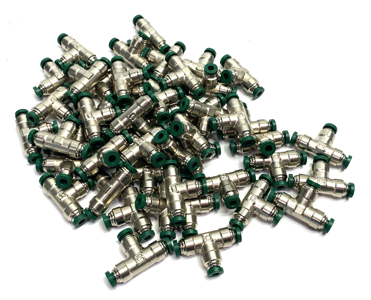 164PLP-5/32 | Parker Prestolok Push-to-Connect Union Tee Fitting LOT OF 50 - New – Open box - Maverick Industrial Sales