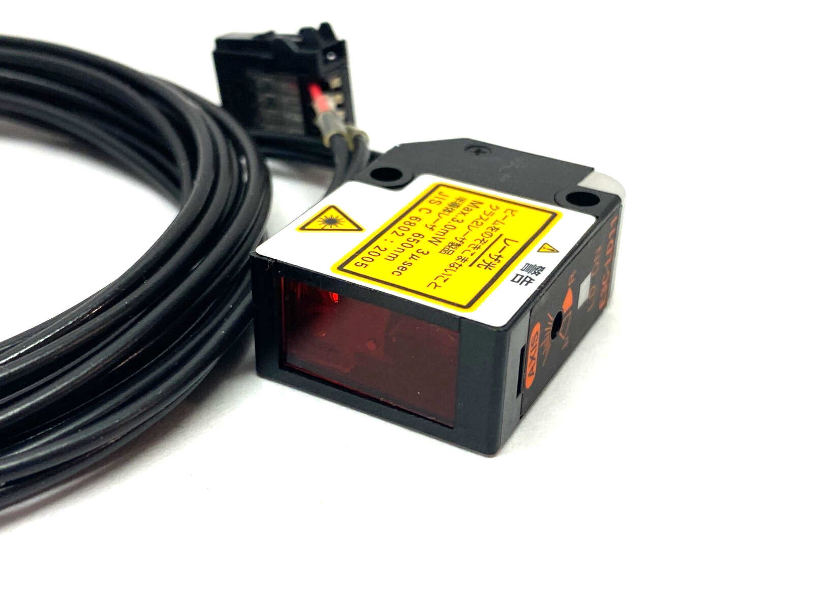 Omron E3C-LD11 2M Photoelectric Diffuse Laser Sensor 2m Cable - Maverick Industrial Sales
