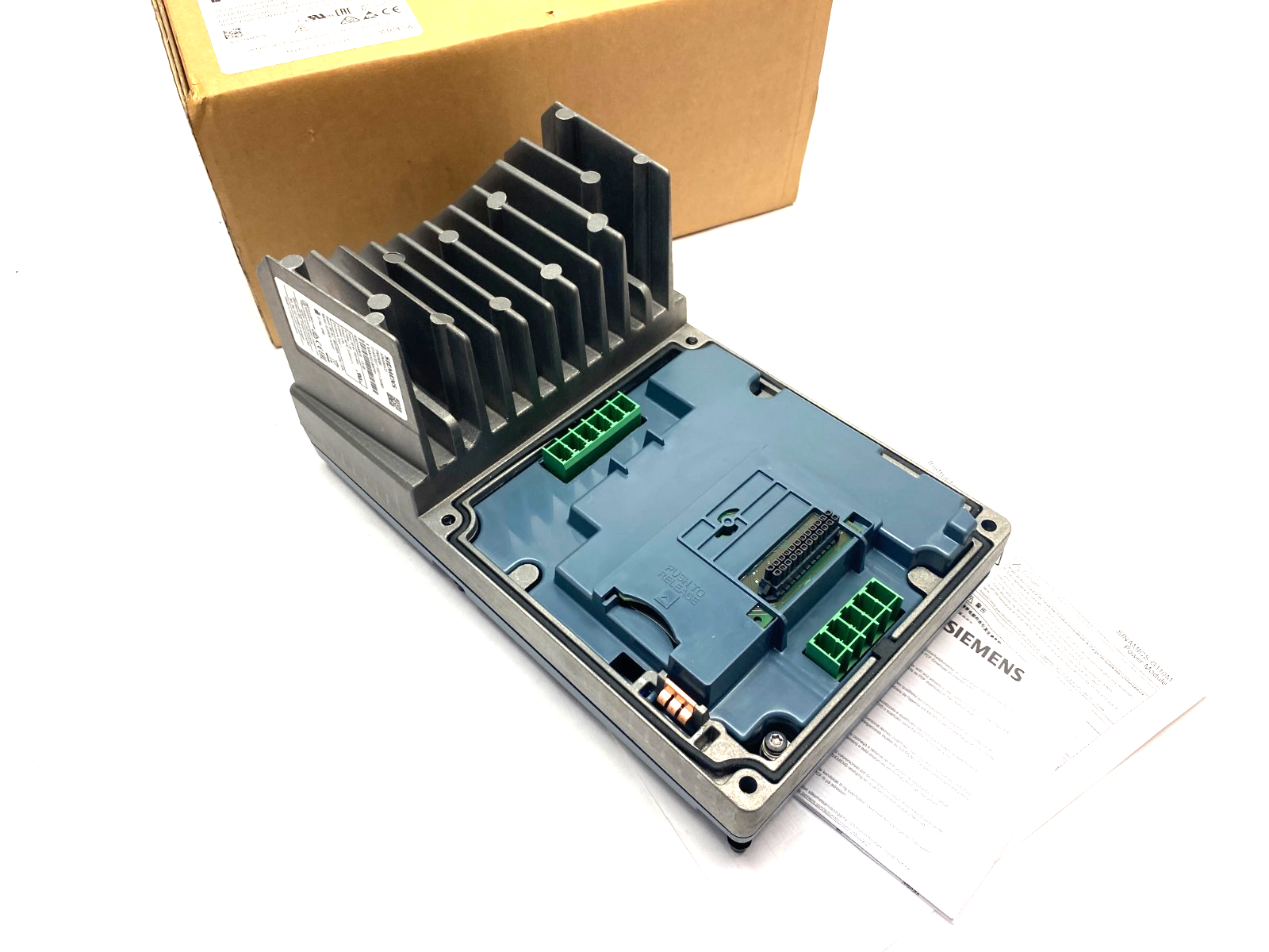 Siemens 6SL3517-1BE11-3AM0 SINAMICS PM240M Power Module Built In Line Filter - Maverick Industrial Sales
