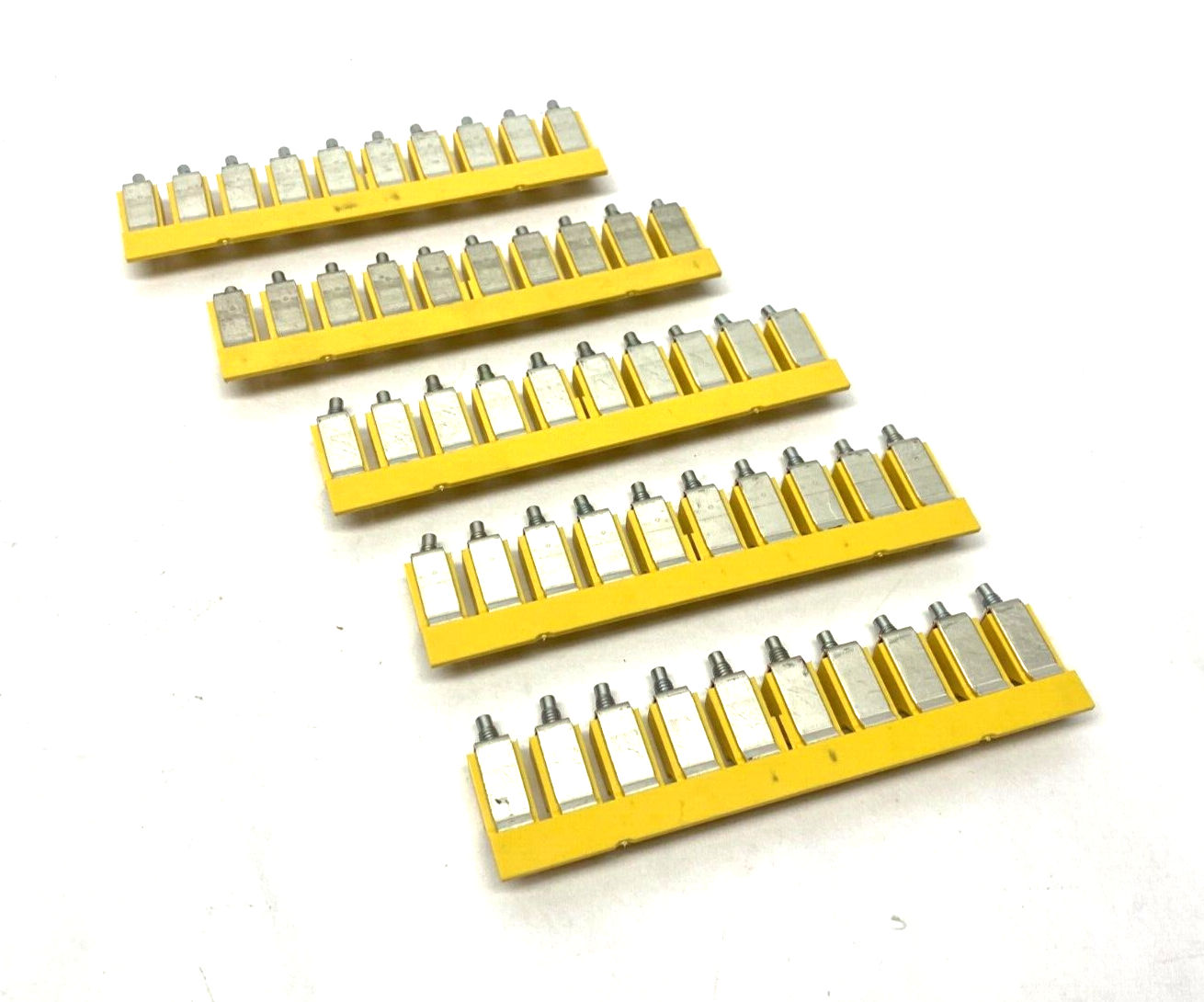 Allen Bradley 1492-CJJ12-10 Terminal Block Center Jumper 10-Pole LOT OF 5 - Maverick Industrial Sales