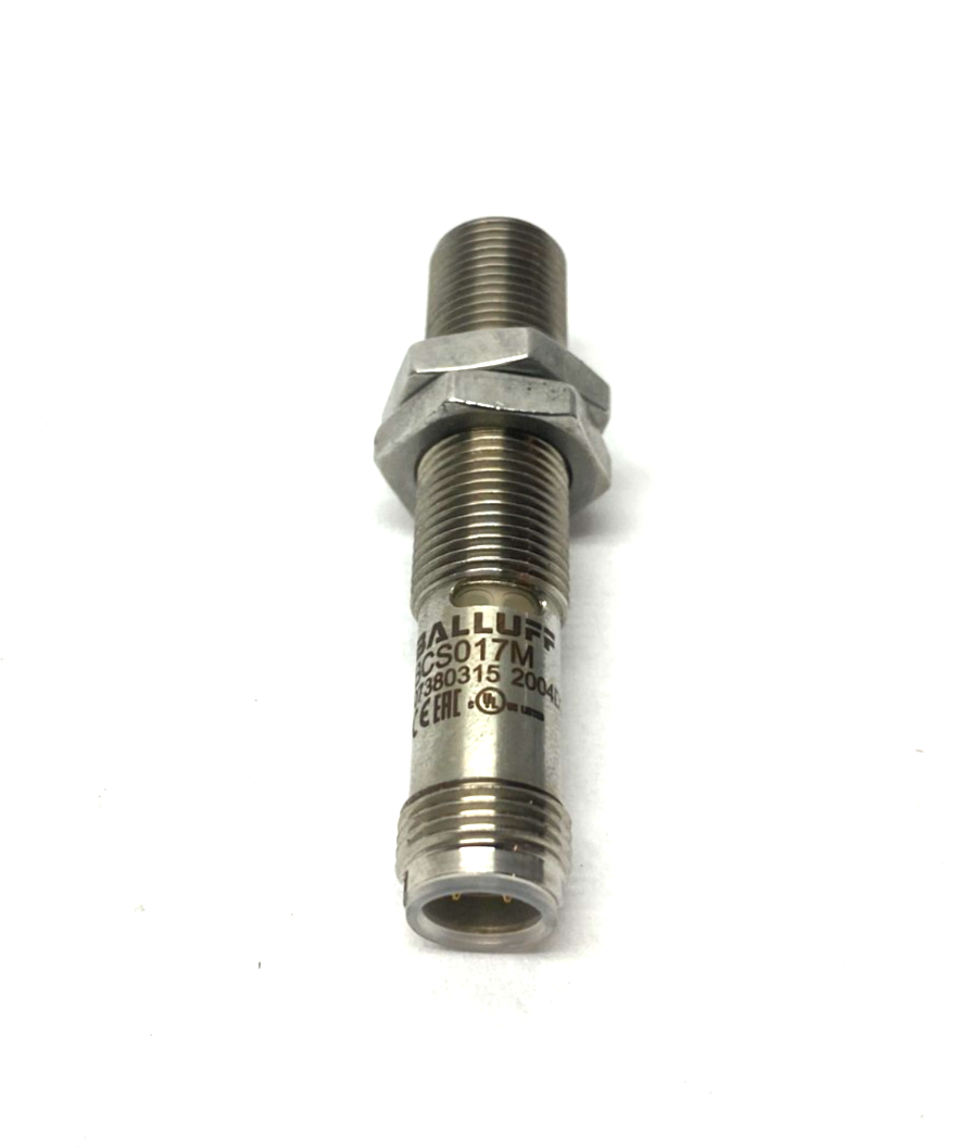 Balluff BCS017M Capacitive Sensor, Flush Mounting, BCS M12K4D2-PIM50C-S04G - Maverick Industrial Sales
