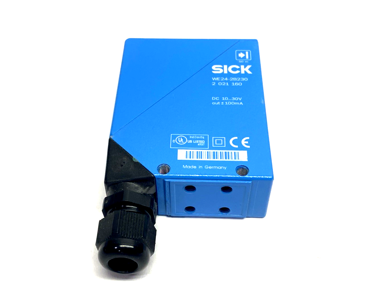 Sick WE24-2B230 Photoelectric Sensor 2021160 - New – Open box - Maverick Industrial Sales