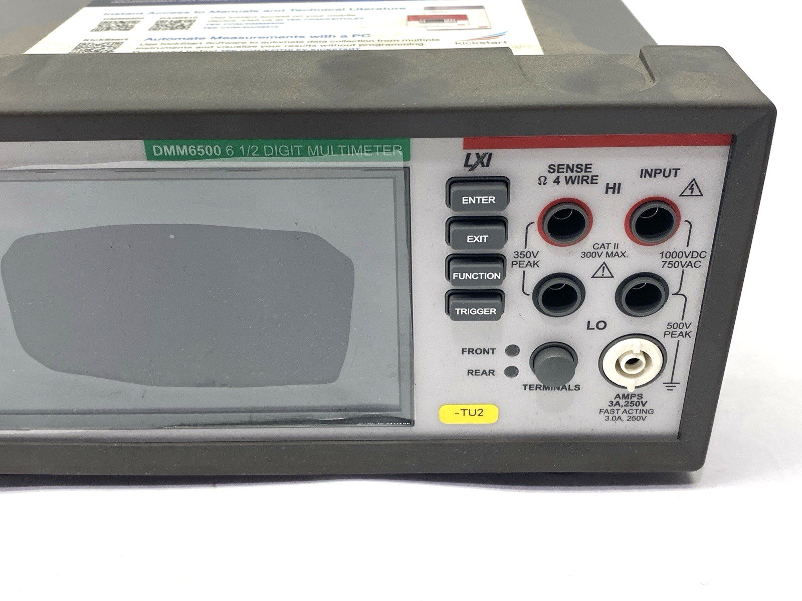 Keithley DMM6500 6-1/2 Digital Multimeter 5" Touch Screen - Maverick Industrial Sales