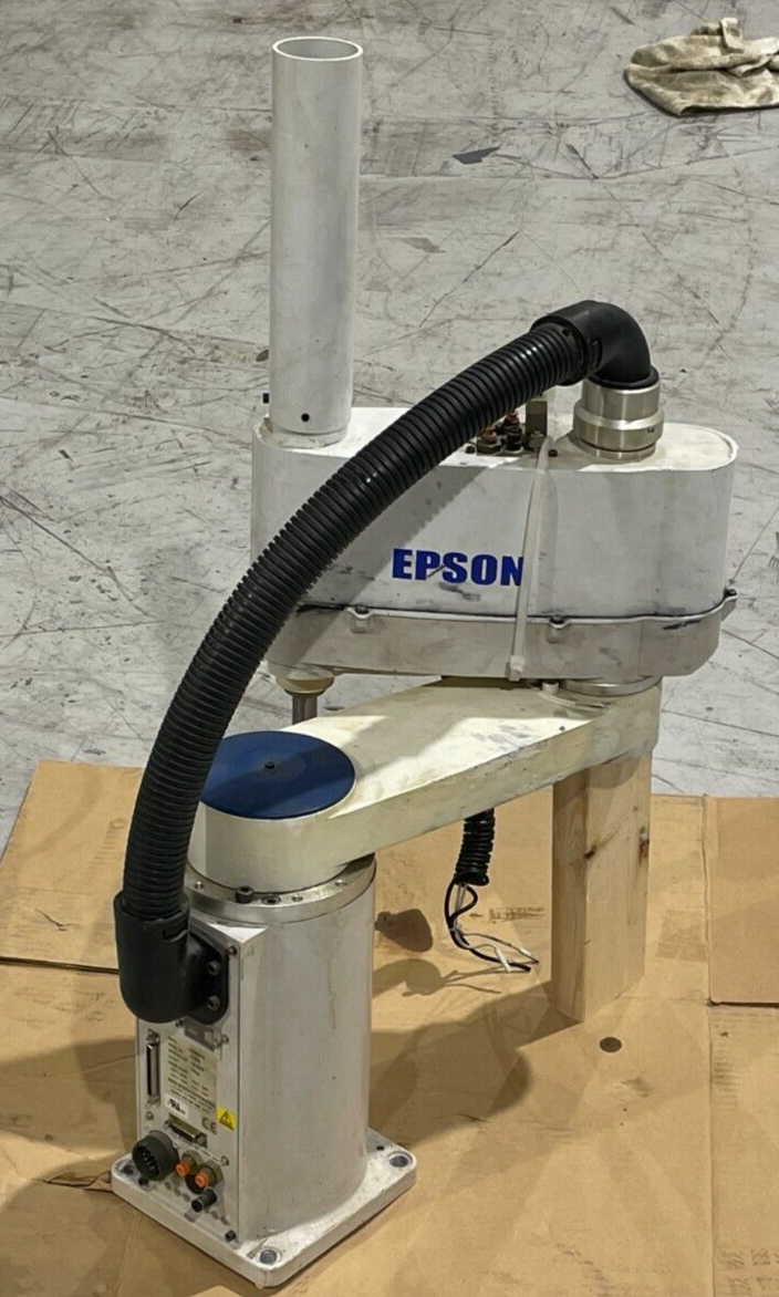 Seiko Epson E2S551S Robot Arm 4-Axis w/ RC420 Robot Compact Controller ...