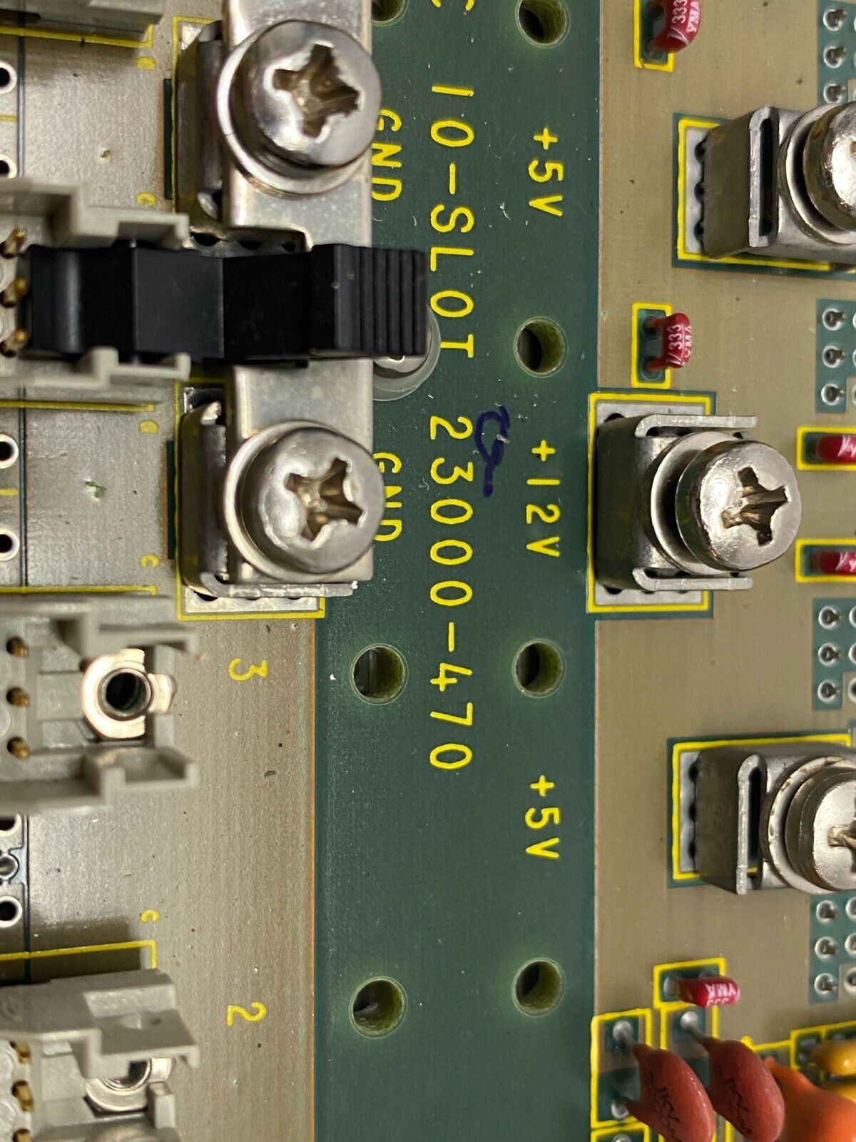 Schroff 23000-470 VME Monolithic 10-Slot Backplane UIC p/n 46861701 - Maverick Industrial Sales