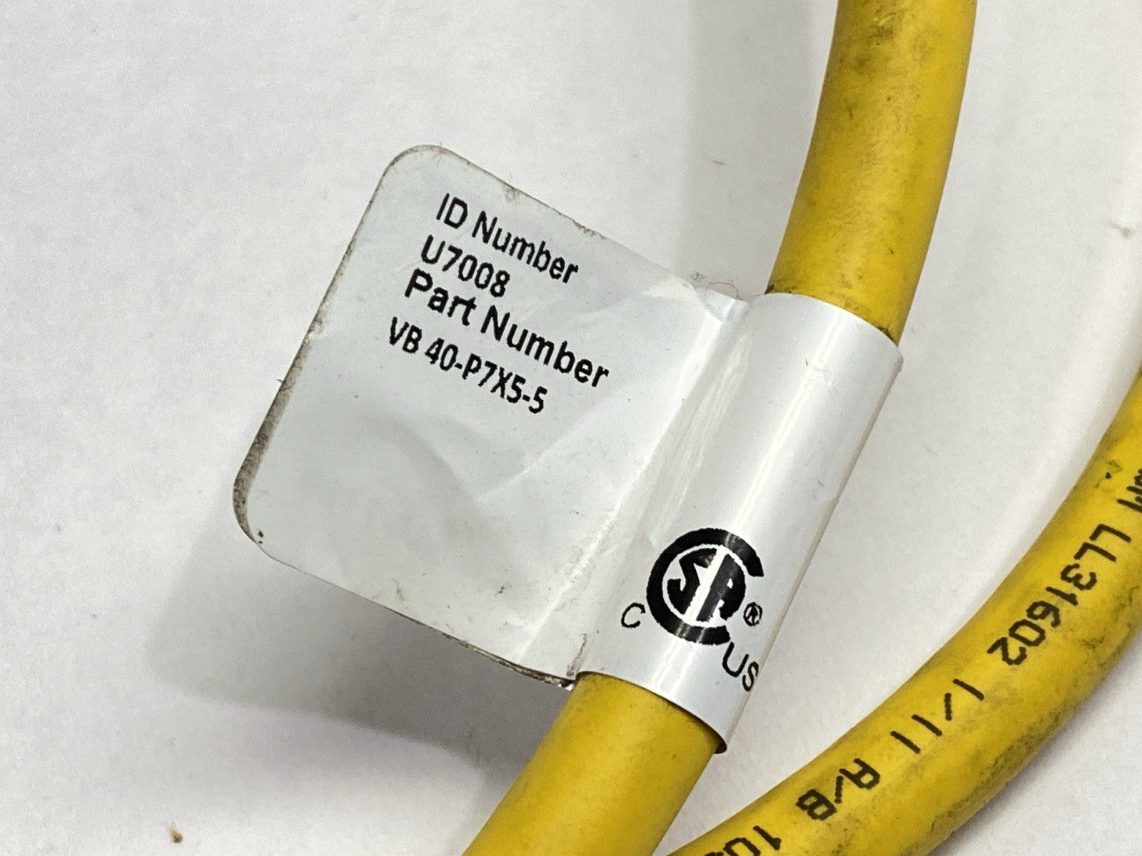 VB 40-P7X5-5 | Turck 4-Port Junction Box Female M12 5-Pin U7008 CUT CORD - Used - Maverick Industrial Sales