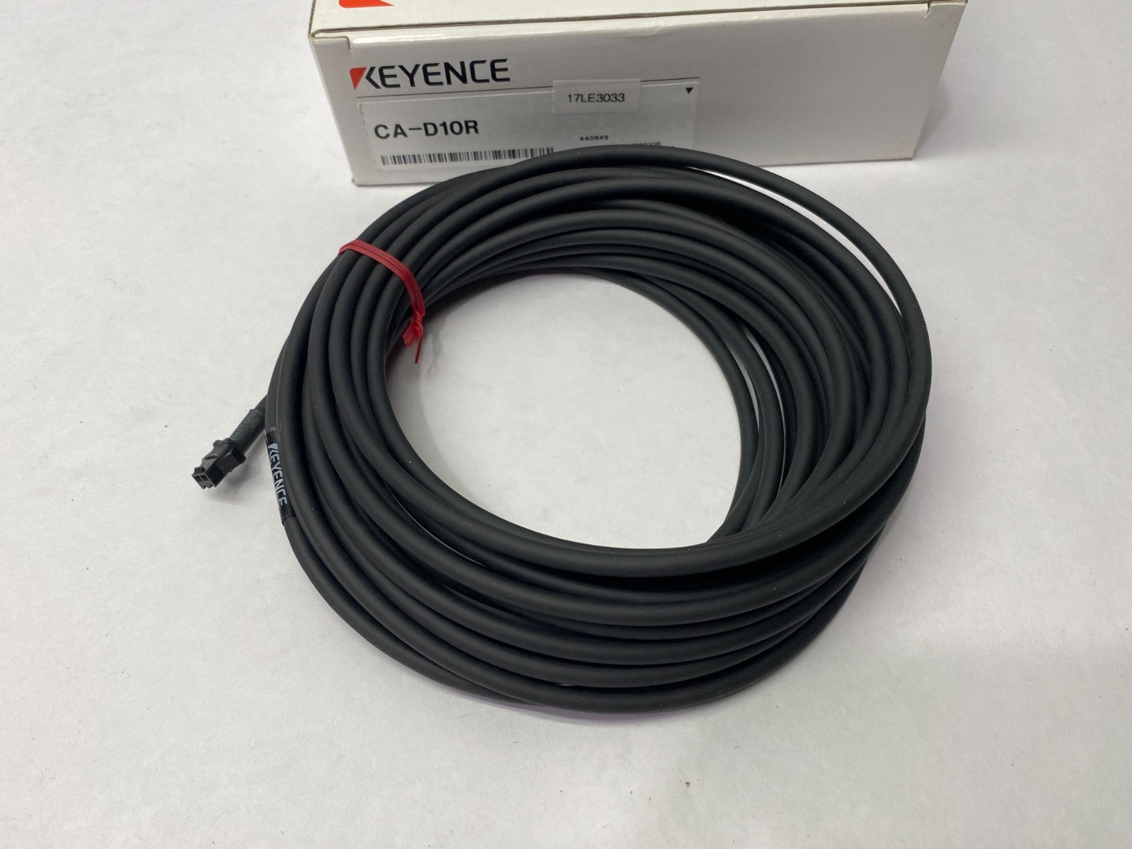 Keyence CA-D10R Flex-resistant LED Illumination Cable 10 m - New – Open box - Maverick Industrial Sales