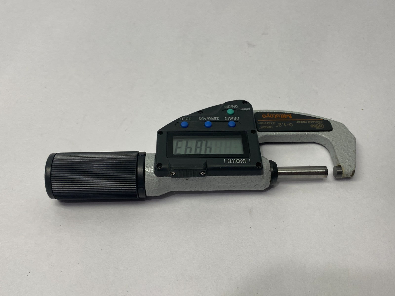 Mitutoyo 293-676-20 ABSOLUTE Digimatic Micrometer IP65 0-1.2"/30.48mm WITH CASE - Maverick Industrial Sales