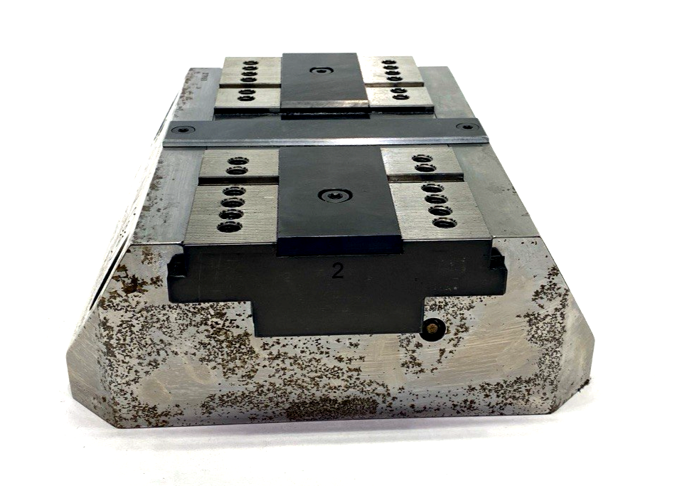 Schunk KSP-LH PLUS 250 Pneumatic Clamping Force Block, 2-Jaw 15mm Per Jaw 405520 - Maverick Industrial Sales
