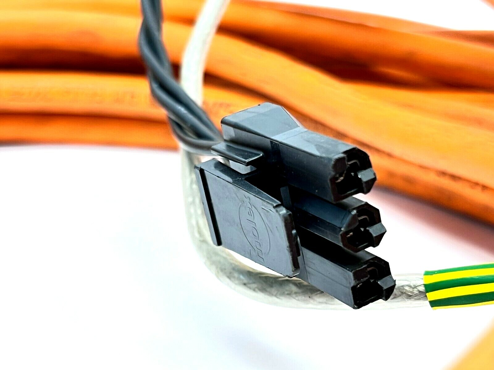 Kollmorgen 3-Pin Cable With Ground 37'6" Long - Maverick Industrial Sales