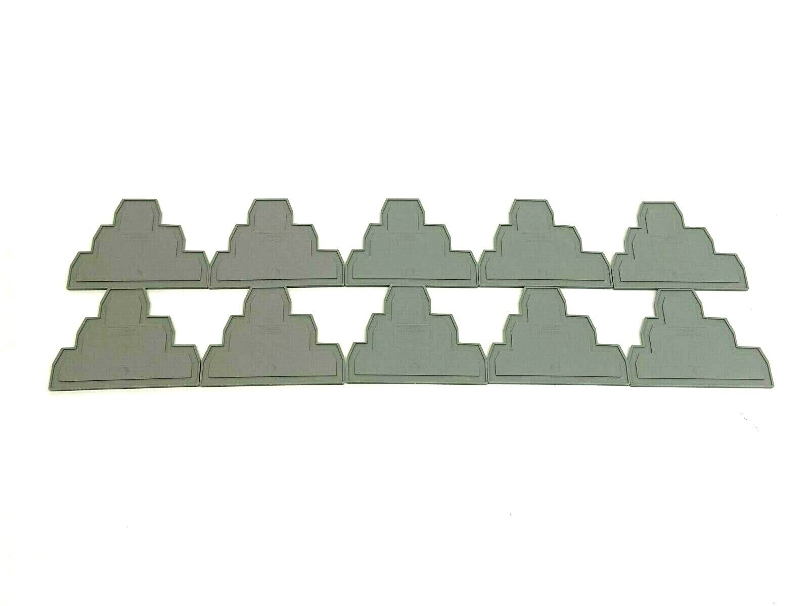 Phoenix Contact D-UT 2,5-3L End Cover 3214314 LOT OF 10 - Maverick Industrial Sales