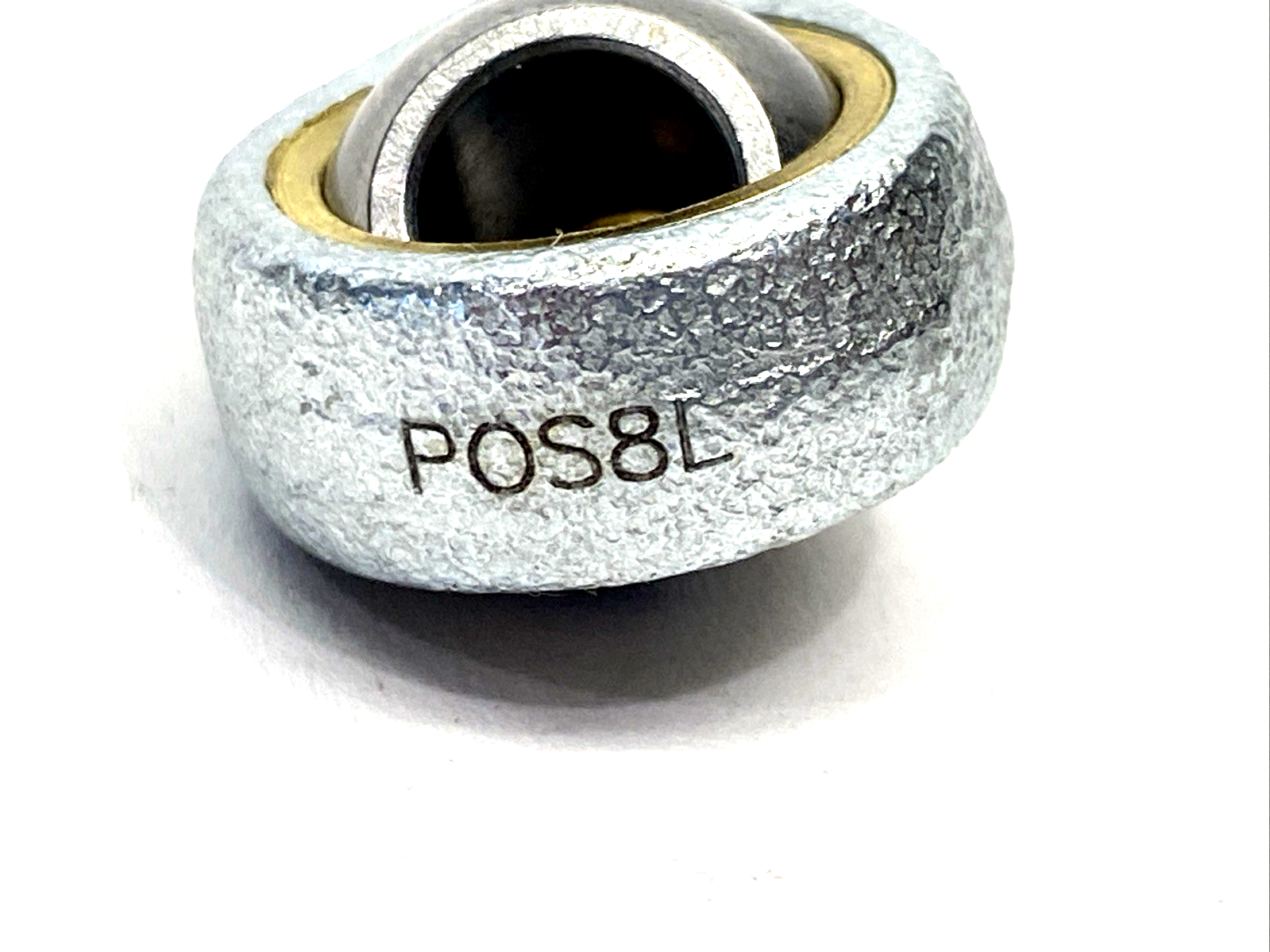 THK POS8L Male Thread Rod End Bearing M8 x 1.25 Thread 8mm Hole Dia. LOT OF 2 - Maverick Industrial Sales