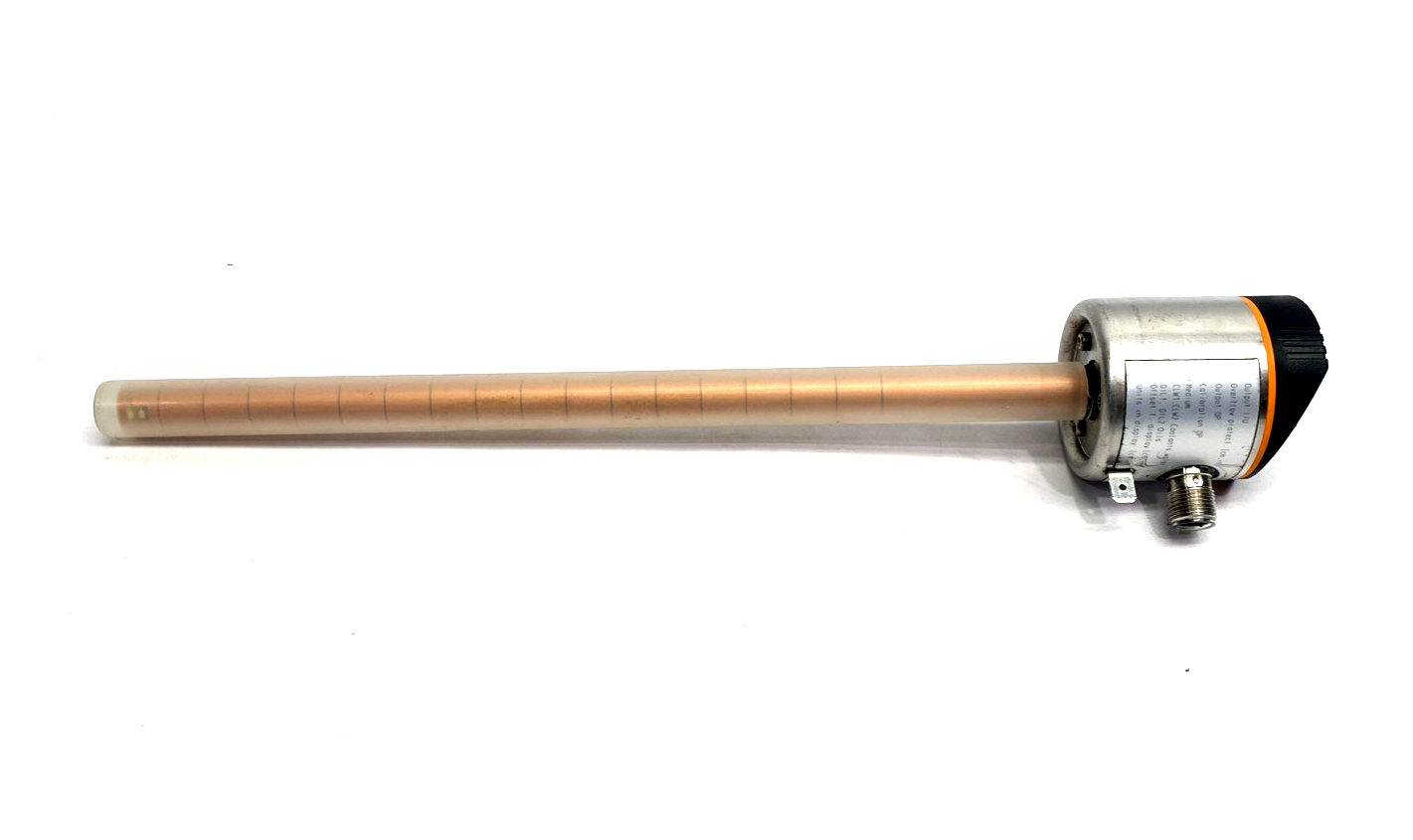 LK0264B-B-00KLPKG/US | ifm LK3122 Electronic Level Sensor M12 Male 4-Pin - For parts or not working - Maverick Industrial Sales