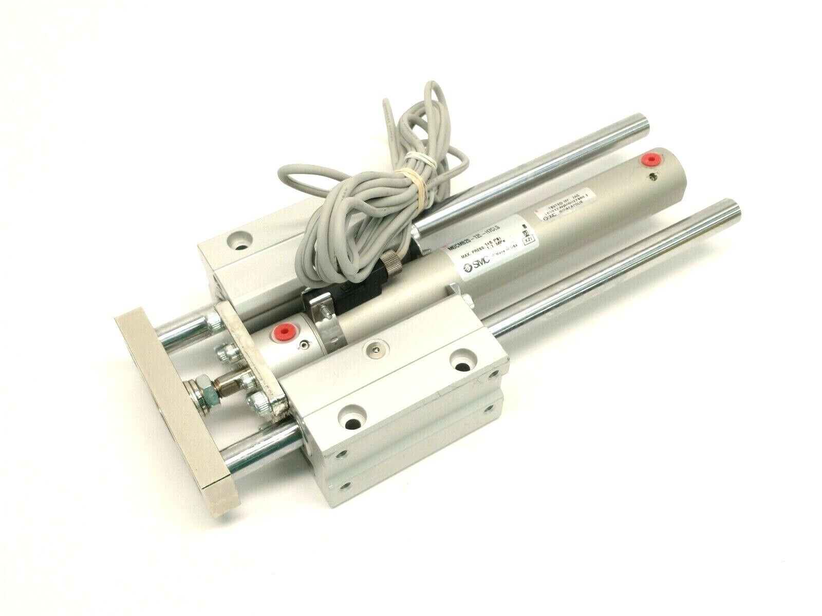 SMC MGCMB20-125-H7CLS Compact External Guided Cylinder 20mm Bore 125mm Stroke - Maverick Industrial Sales