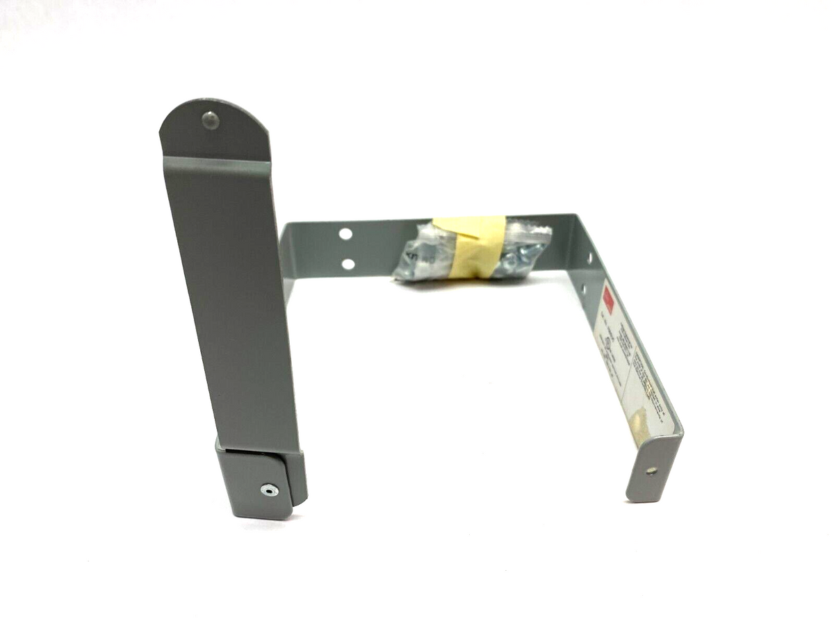 F66GUC | Hoffman U-Connector Joining Bracket 6" x 6" x 1.38" Depth Gray Steel - New – Open box - Maverick Industrial Sales