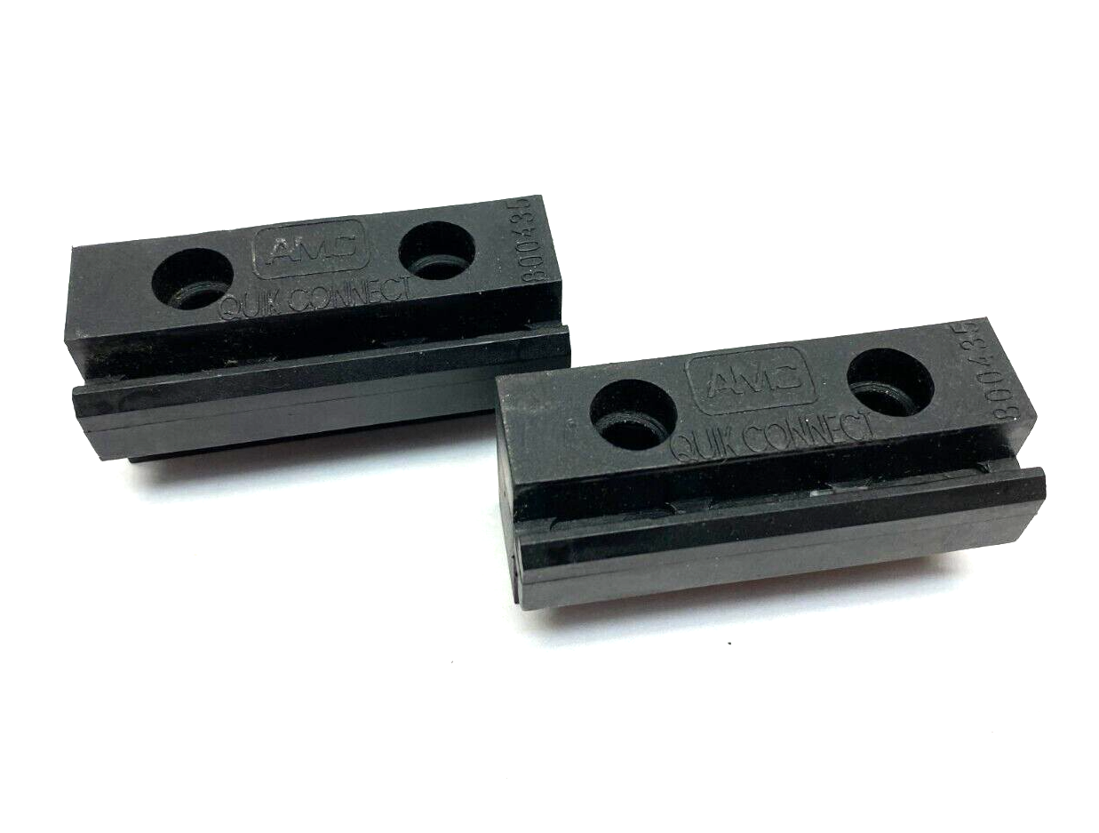 AMC 800435 Quik Connect Aluminum Extrusion Directional Slide Bracket LOT OF 2 - Maverick Industrial Sales