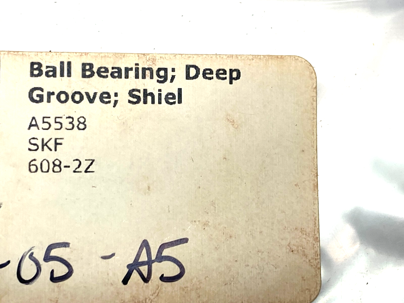 SKF 608-2Z Shielded Radial Ball Bearing LOT OF 9 - Maverick Industrial Sales