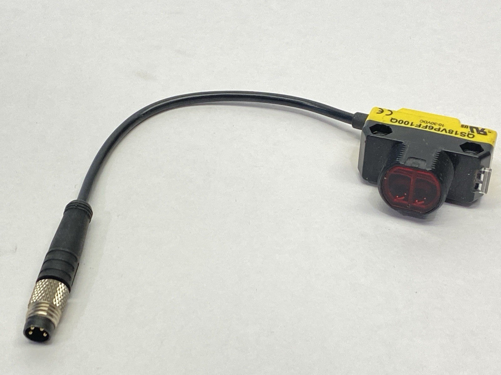 QS18VP6FF100Q | Banner Photoelectric Sensor Male M8 4-Pin 71885 - Used - Maverick Industrial Sales