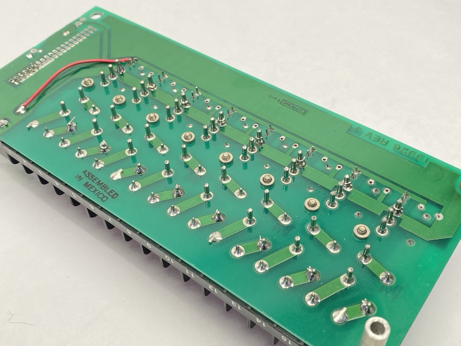 MS-8H | Crydom Relay Mounting Board 13326 Rev J w/ 8x Potter&Brumfield ODC-5 38595 - Used - Maverick Industrial Sales