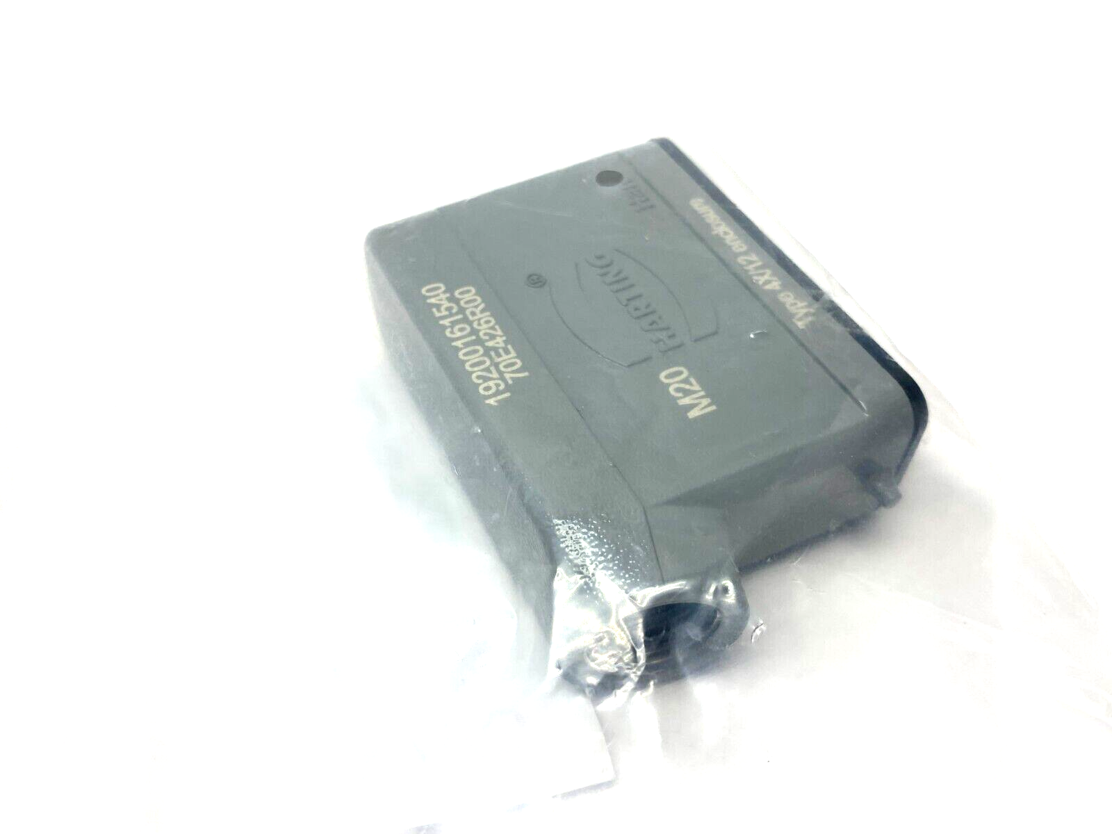 Harting 19200161540 Side Entry Heavy Duty Connector Hood, Han 16A-GS-M20 - Maverick Industrial Sales