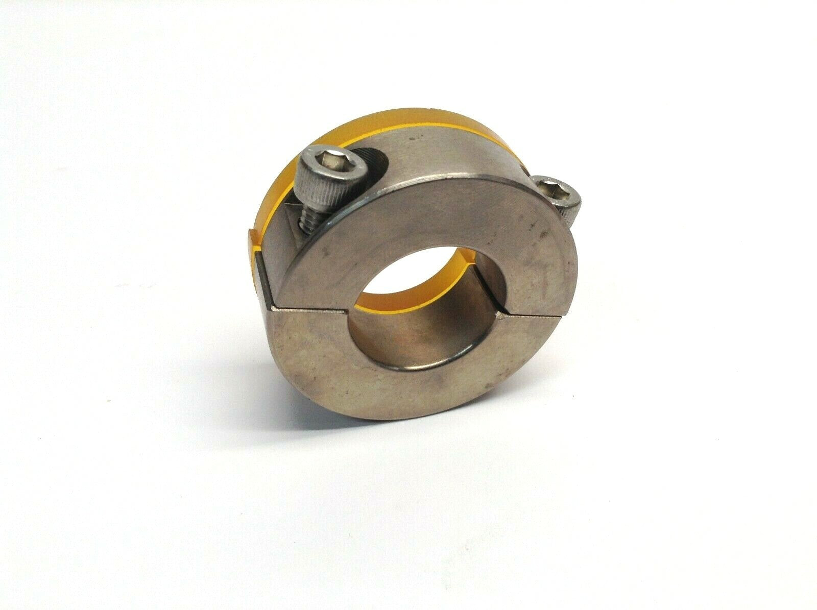 Misumi SCSS2520MD Separate Nickel Plated Steel Shaft Collar 25mm ID 50mm OD - Maverick Industrial Sales