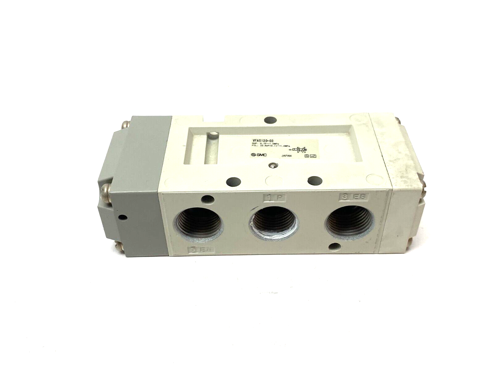 SMC VFA5120-03 Air Operated Pilot Valve 5-Port 0.15~1.0MPa - Maverick Industrial Sales