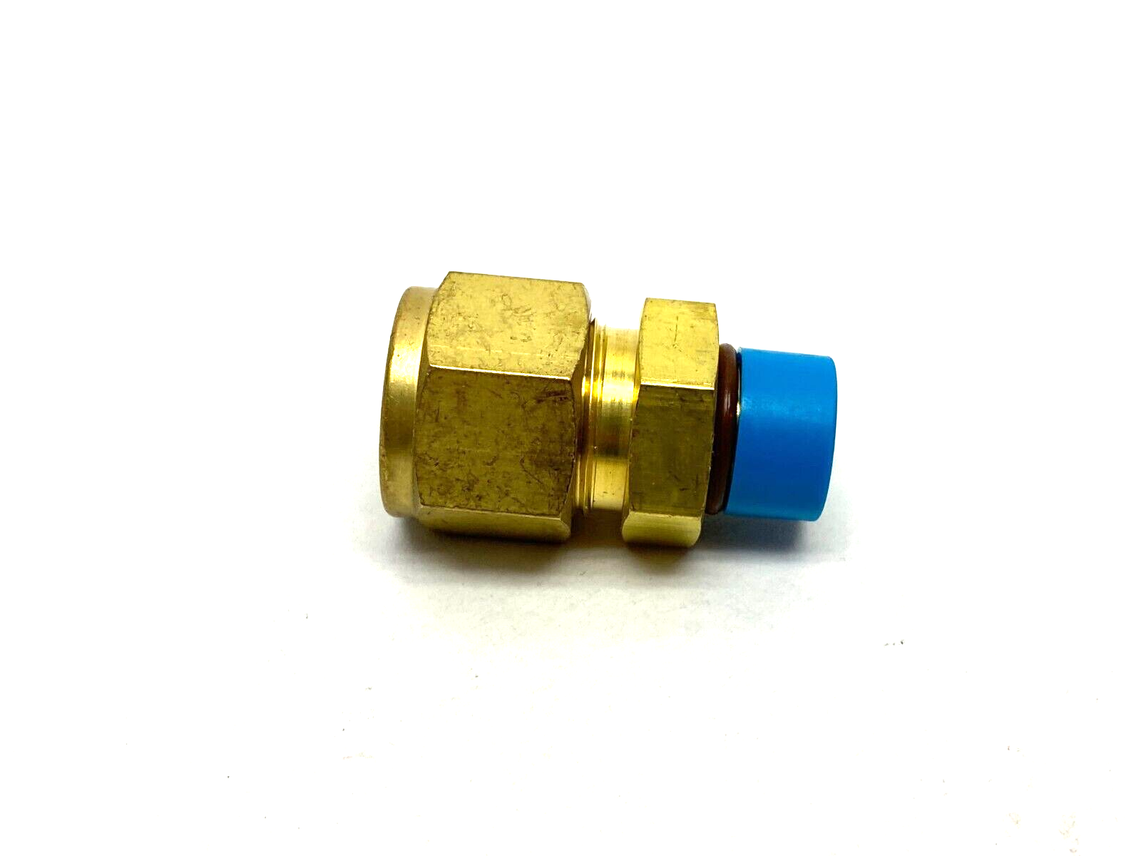 Swagelok Brass Compression Fitting O-Ring Seal 1/2" OD Tube to 9/16-18 Thread - Maverick Industrial Sales