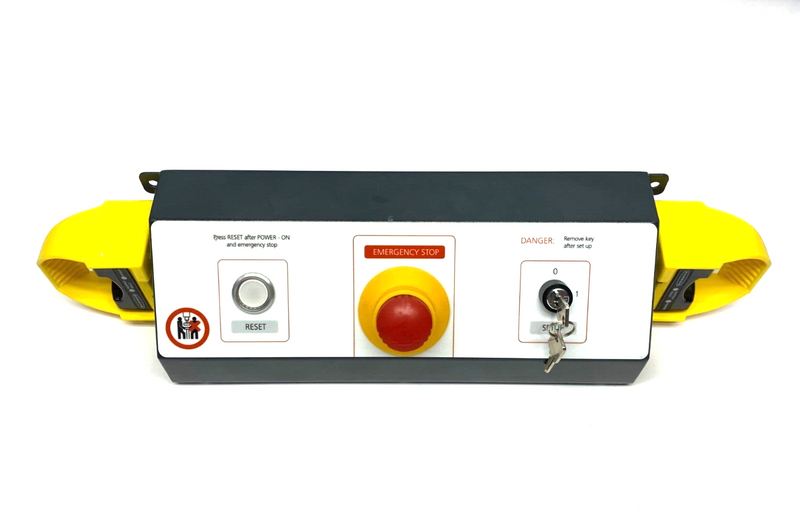 Telesonic 940 700 002 Ultrasonic USP TSP USV Welding E-Stop Control Station KEY - Maverick Industrial Sales