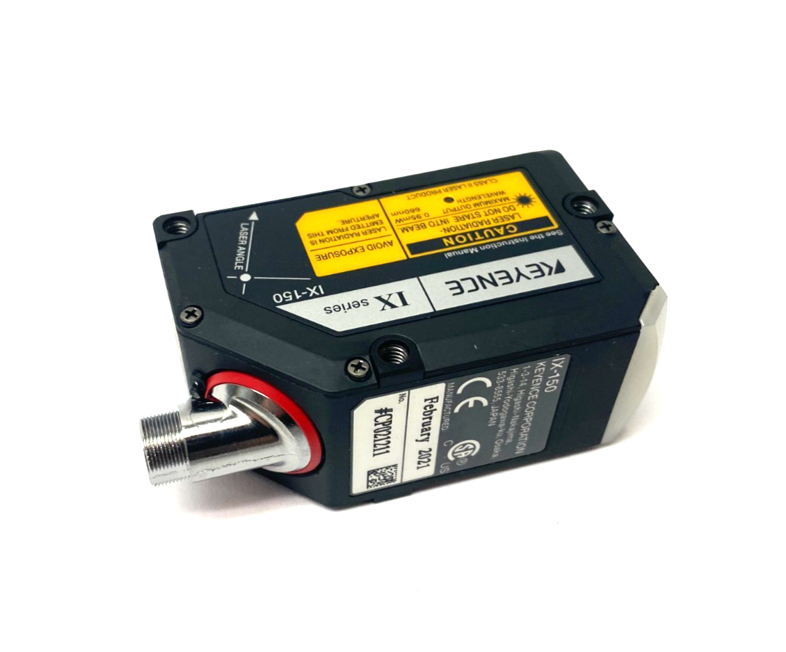 Keyence IX-150 Image Based Laser Sensor Head 150mm Scan/Line Mode - Maverick Industrial Sales