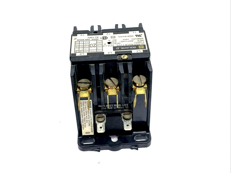 Square D 8910 Contactor 8910 DPA13 Ser. A 3P 20A 9998DA1V09 Coil - Maverick Industrial Sales