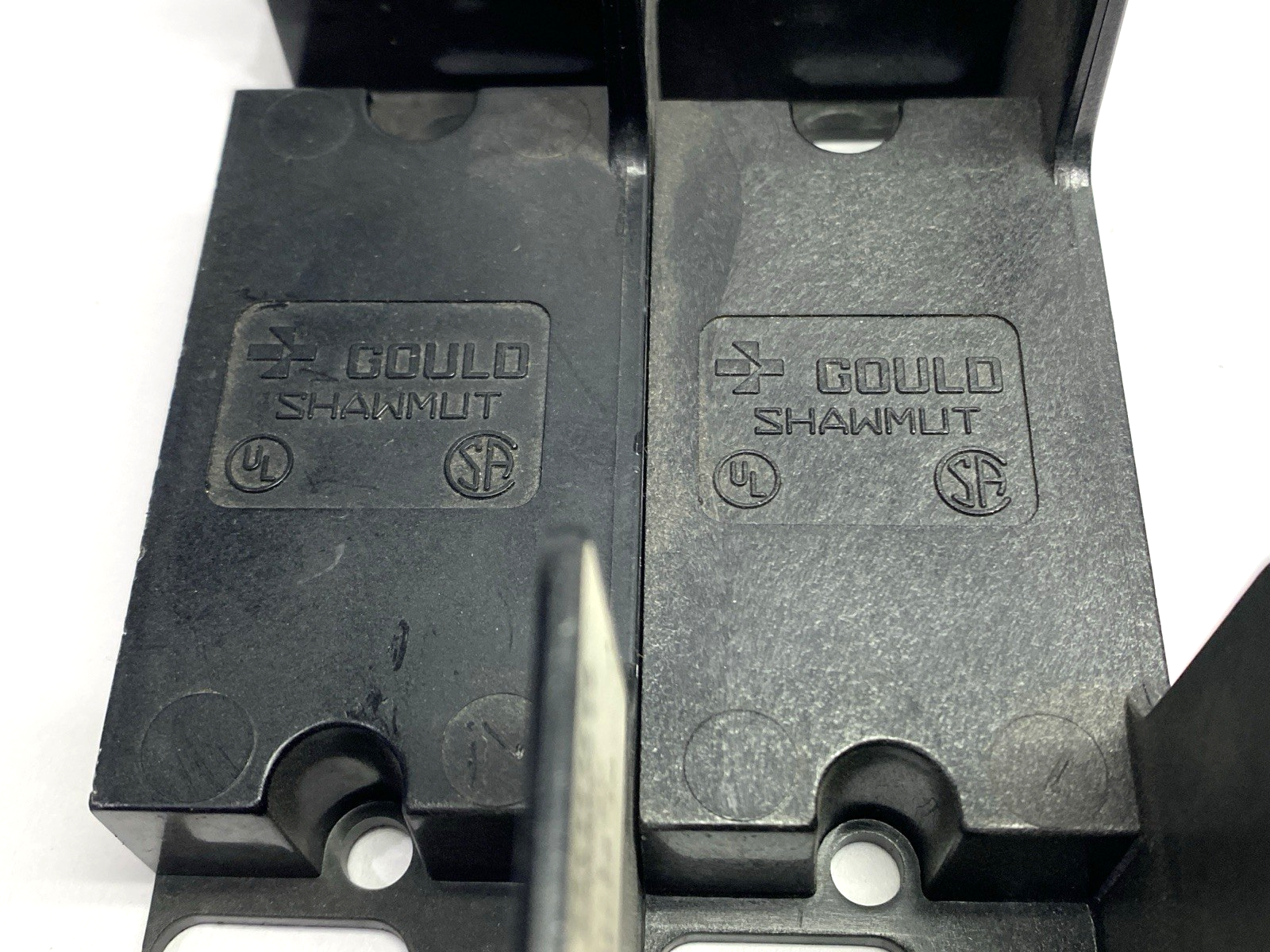 Gould Shawmut 60605R Fuse Holder Class R 600V 60A LOT OF 2 - Used - Maverick Industrial Sales