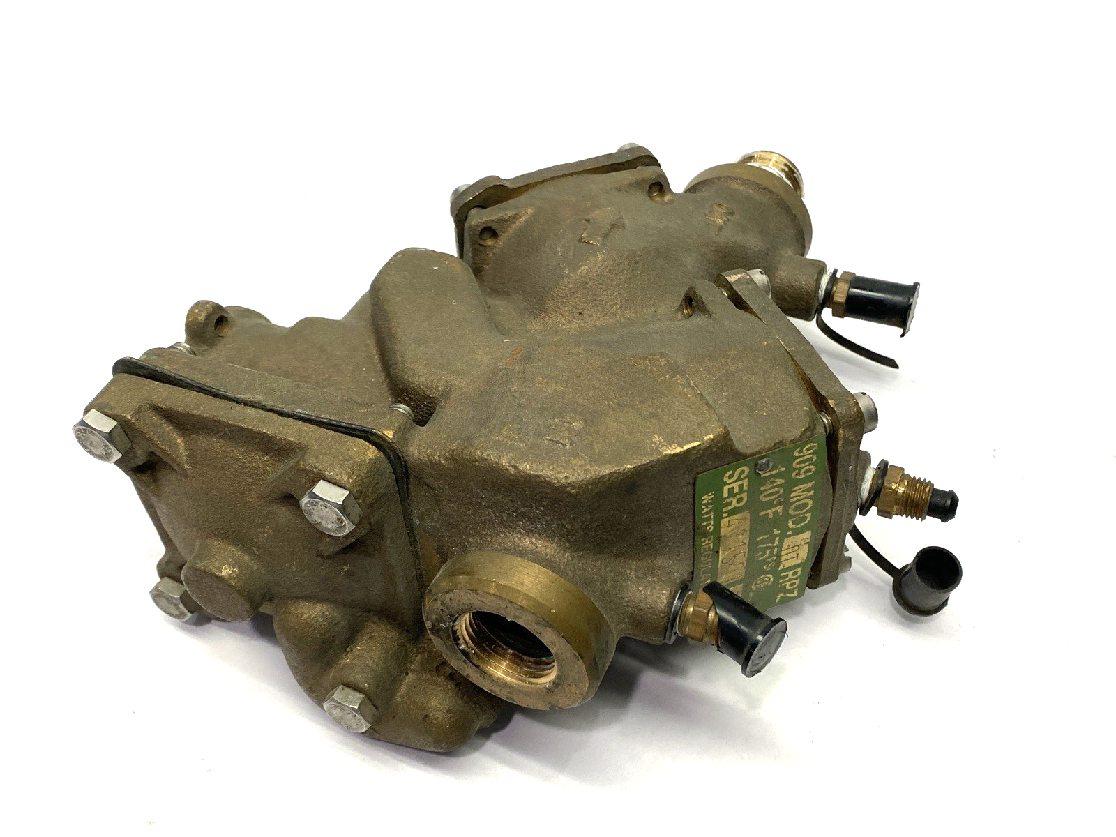 Watt Regulator 909-0TRPZ Reduced Pressure Zone Backflow Preventer 3/4" 175PSI - Maverick Industrial Sales