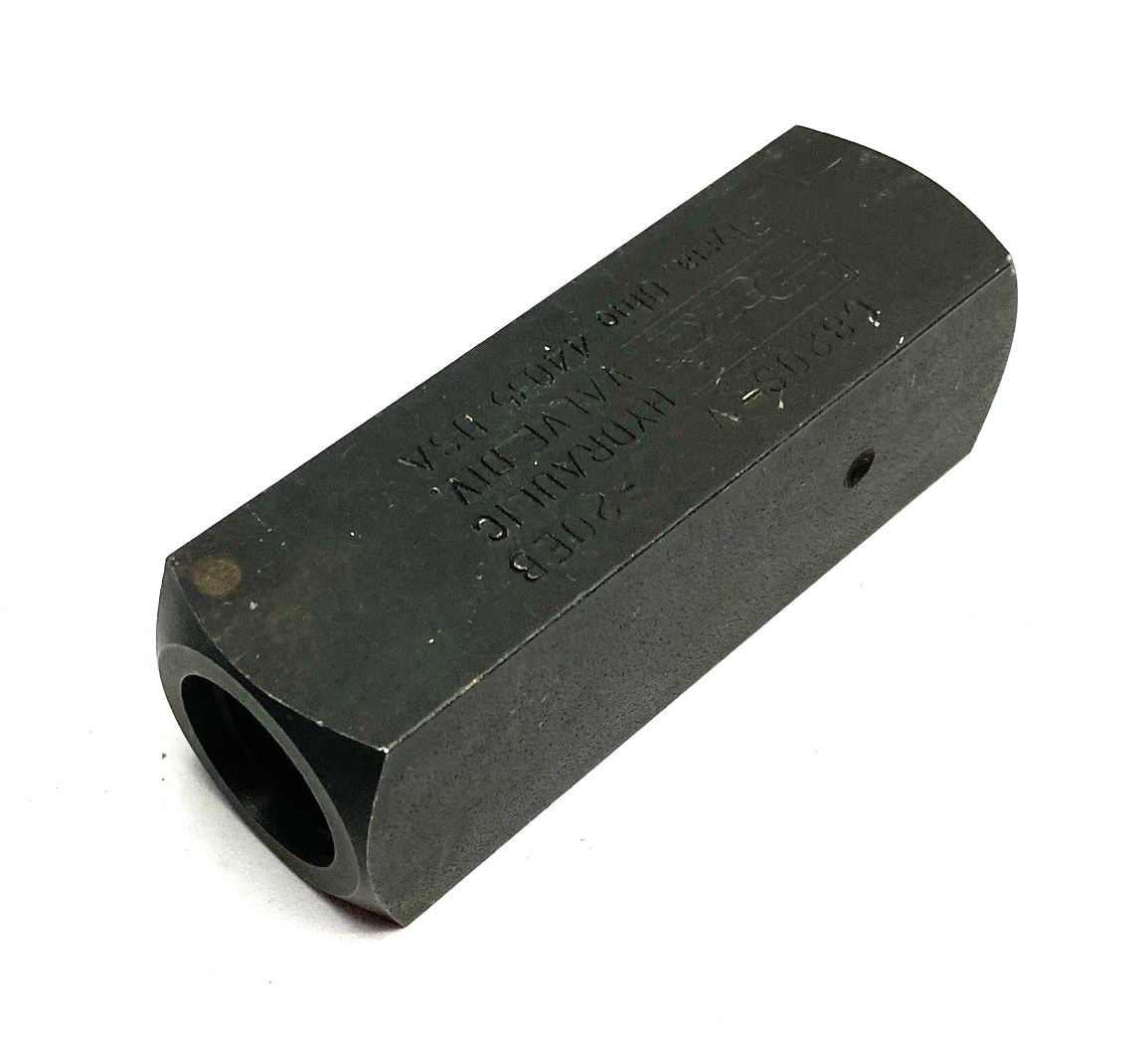 Parker C820S-V Colorflow In-line Check Valve, Hydraulic 5000psi - Maverick Industrial Sales
