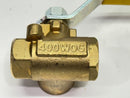 Parker V533P-8 Brass Ball Valve 3-Way 1/2" 400 WOG - Maverick Industrial Sales