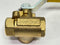 Parker V533P-8 Brass Ball Valve 3-Way 1/2" 400 WOG - Maverick Industrial Sales