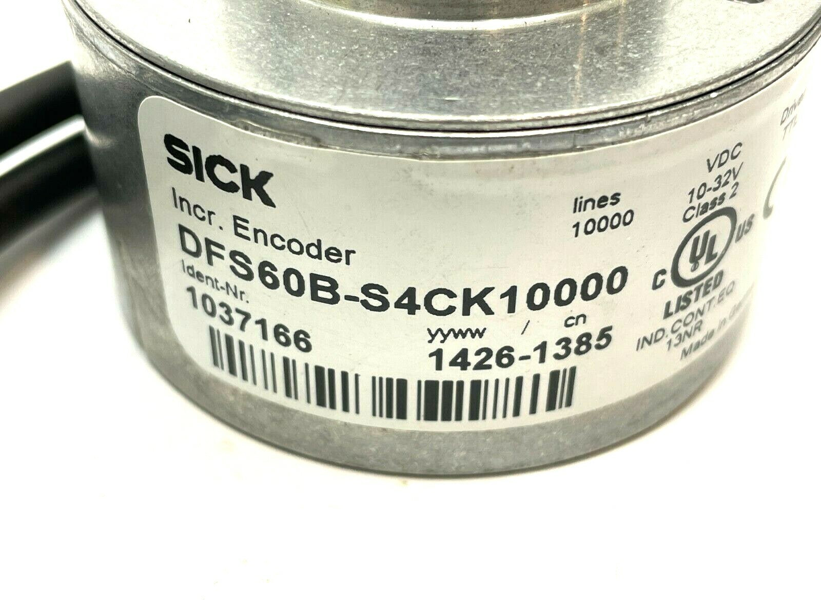 Sick 1037166 Incremental Encoder, 6-Signal Channels, Rotary, DFS60B-S4CK10000 - Maverick Industrial Sales