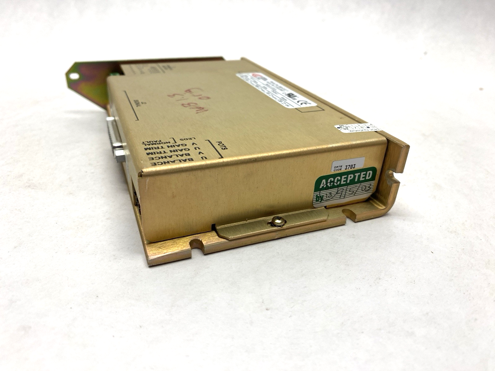 Copley Controls Corp. 800-913 Y 22-186V 800-913Y Servo Drive - Maverick Industrial Sales