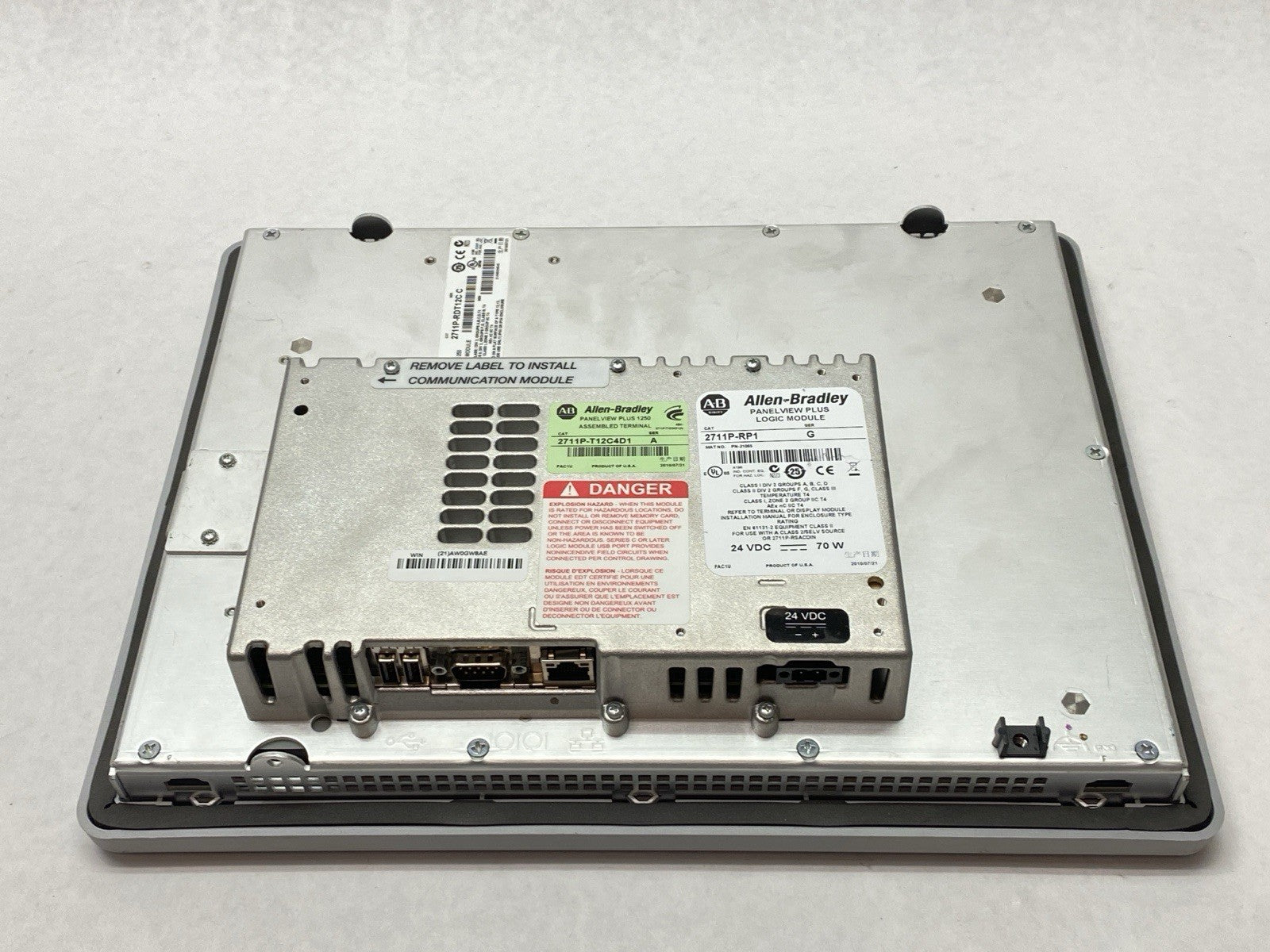 Allen Bradley 2711P-T12C4D1 Ser A Panelview Plus 1250 Operator Panel - Maverick Industrial Sales