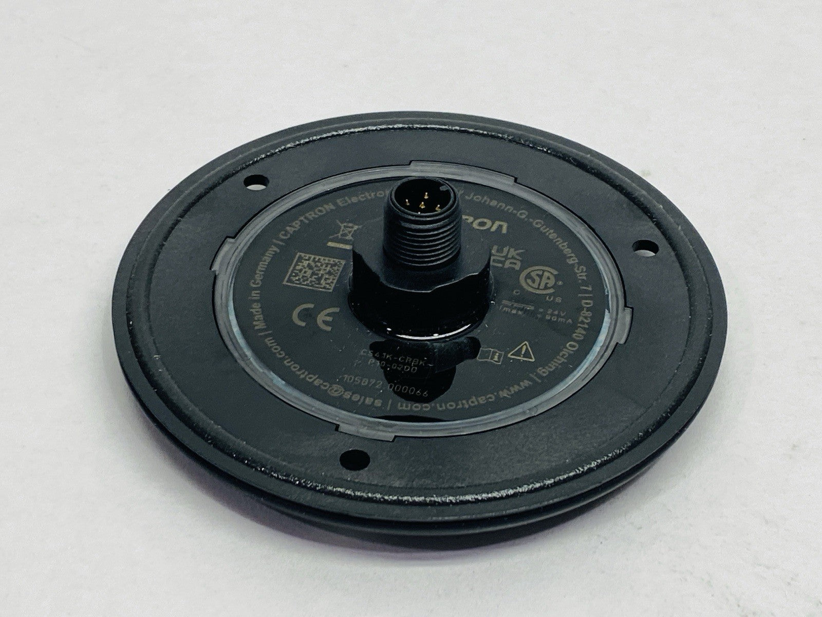 Captron CS41K-CRBK-P10 Captron Caneo Series41 Capacitive Button - Maverick Industrial Sales
