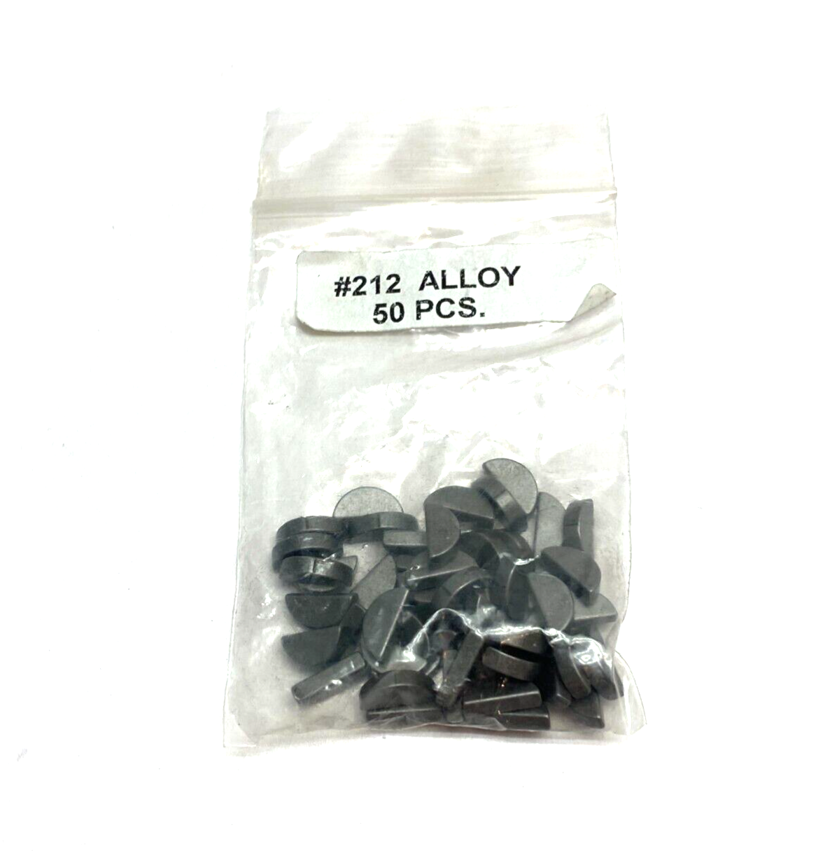 98525A070 Standard Woodruff Key #212, 3/32" Wide, 8630 Alloy Steel, PKG OF 50 - Maverick Industrial Sales