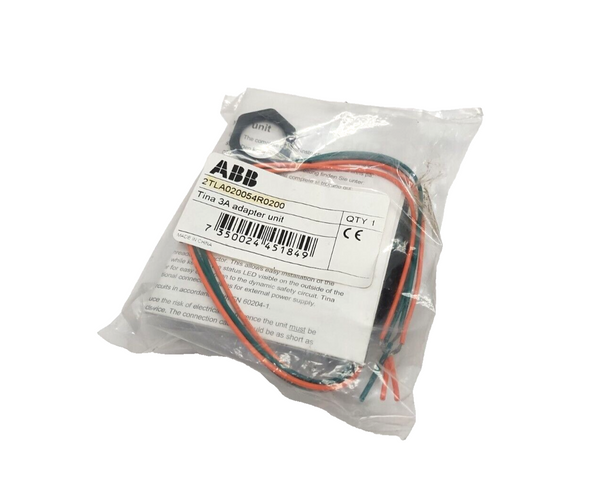 ABB 2TLA020054R0200 Tina 3A Adapter Unit,  M12 5-Pin, M20 Cable Entry - Maverick Industrial Sales