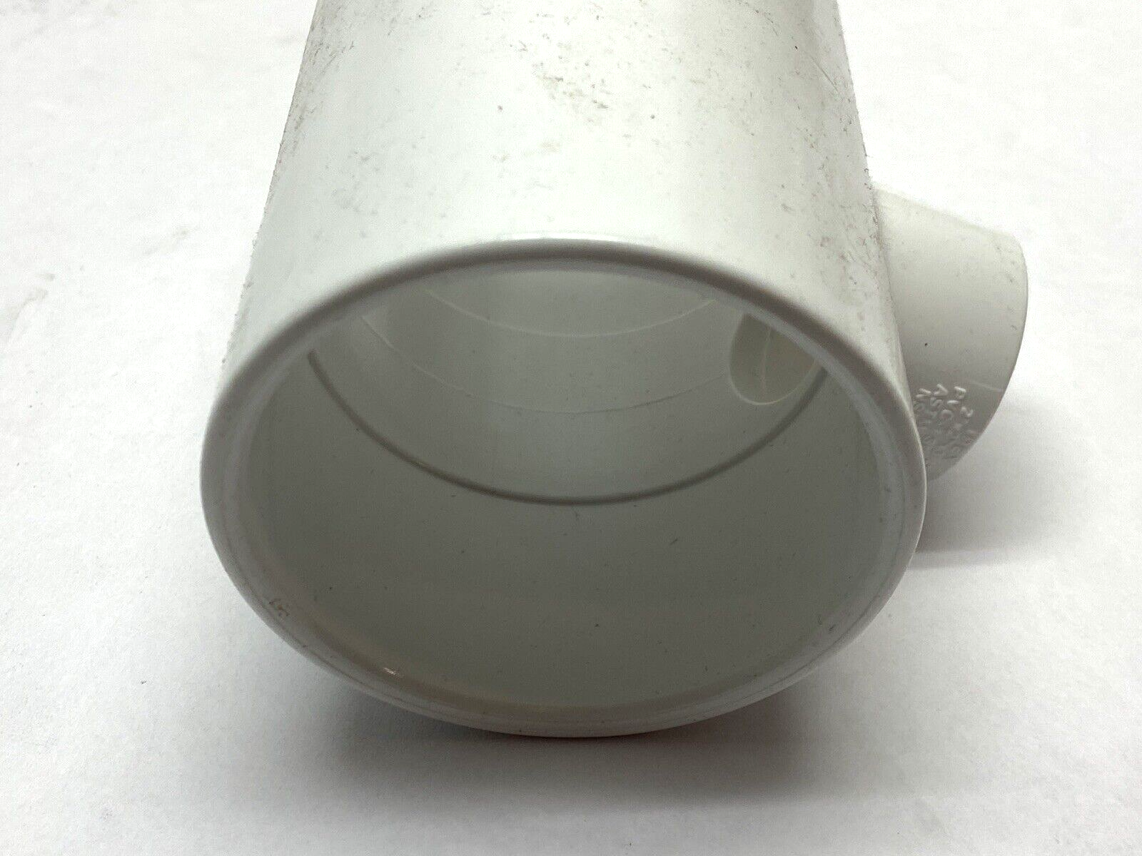 Harrington 401248 Reducing Tee 2" x 3/4" White Schedule 40 PVC LOT OF 6 - Maverick Industrial Sales