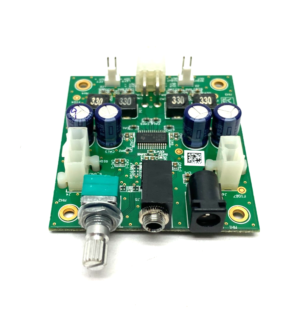 MA-2001 | Misco Amplifiers 2 Channel, 25W, PCB Style Amplifier with Volume Control - New – Open box - Maverick Industrial Sales