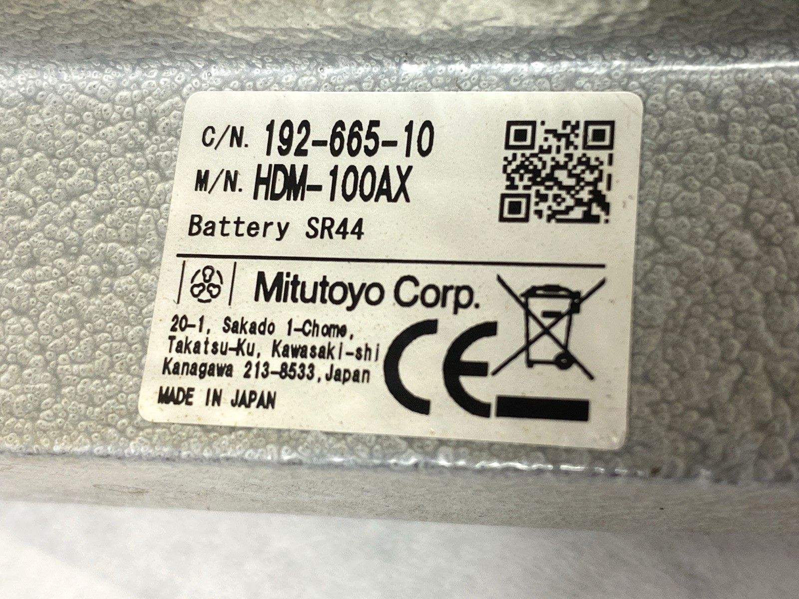 Mitutoyo 192-665-10 Multi Function Height Gage 0-1000mm HDM-100AX - Maverick Industrial Sales