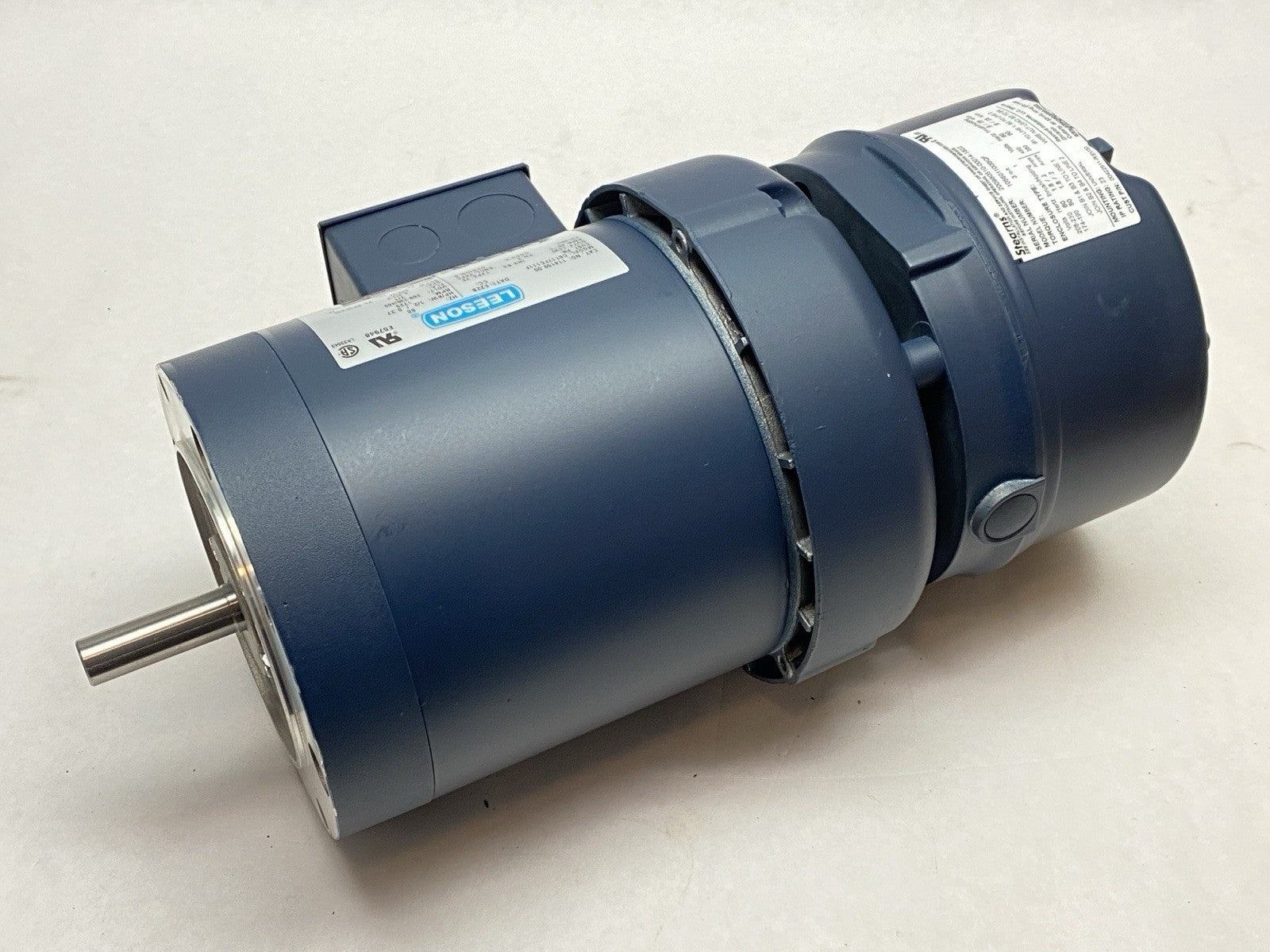 Leeson 114159.00 Electric Brake Motor 1/2HP 1725RPM 208-230/460V 3PH C6T17FC111F - Maverick Industrial Sales